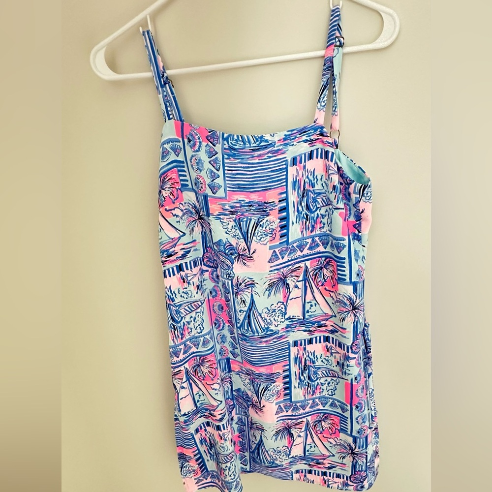 Lilly Pulitzer Satin Romper